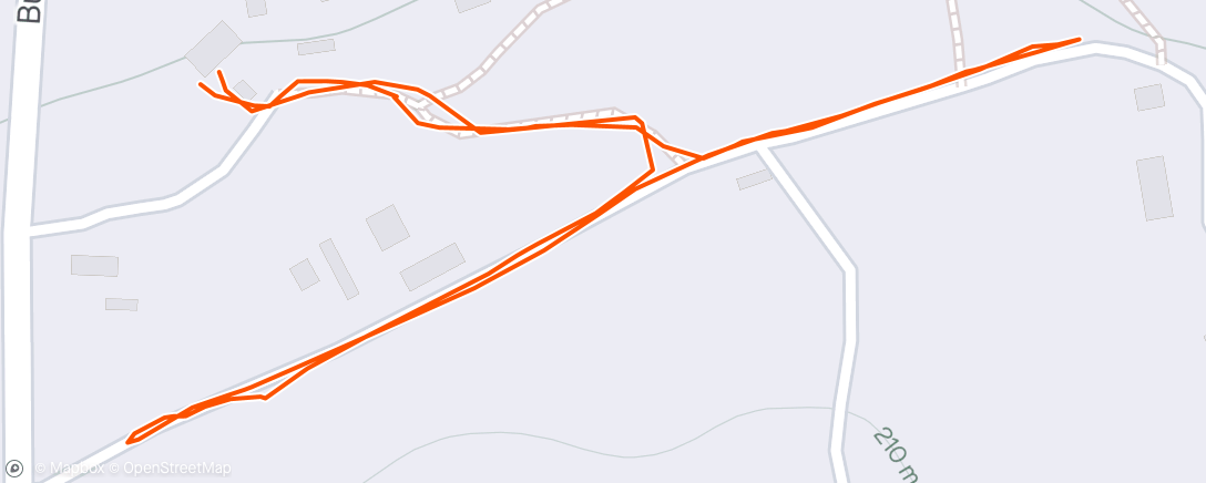 Map of the activity, 🐕 walk, short