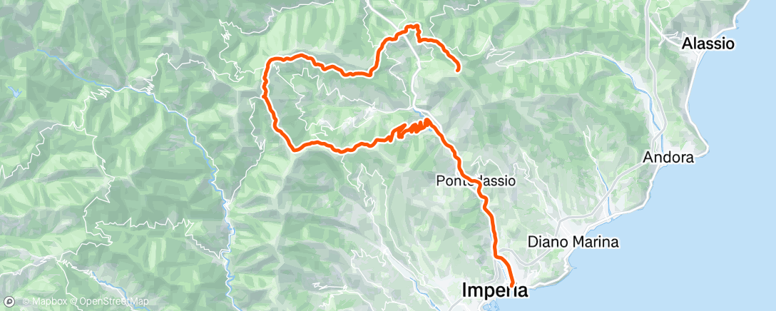 Map of the activity, Margot BP Trainingcamp #7