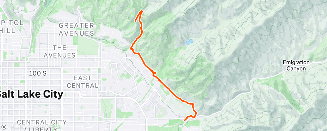 Map of the activity, Bonneville Red Team
