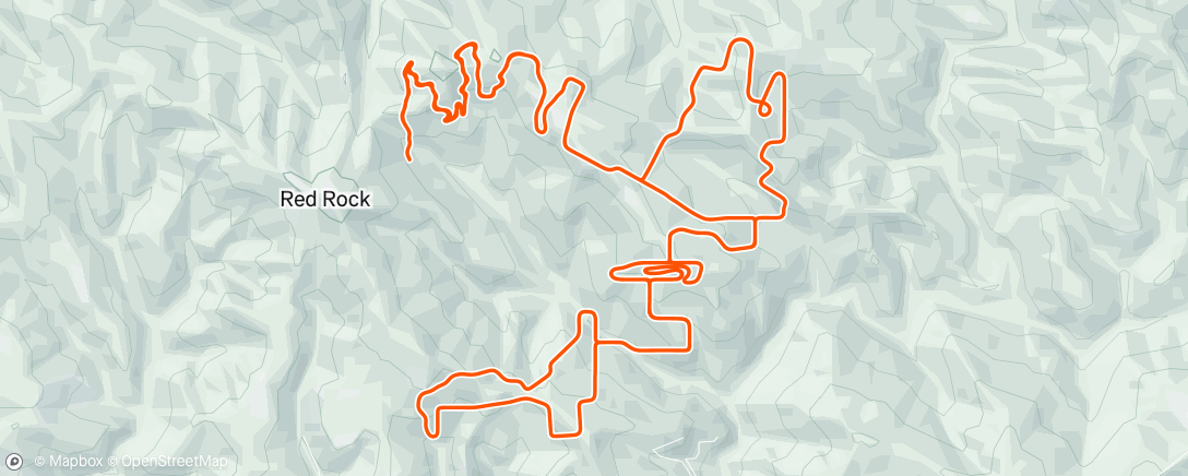 Map of the activity, MyWhoosh - San Francisco Spin