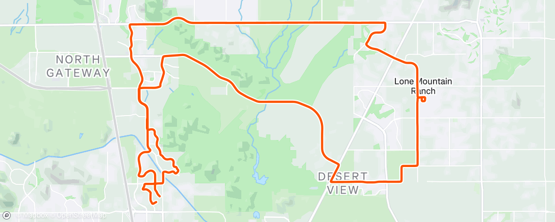 Map of the activity, Morning Ride