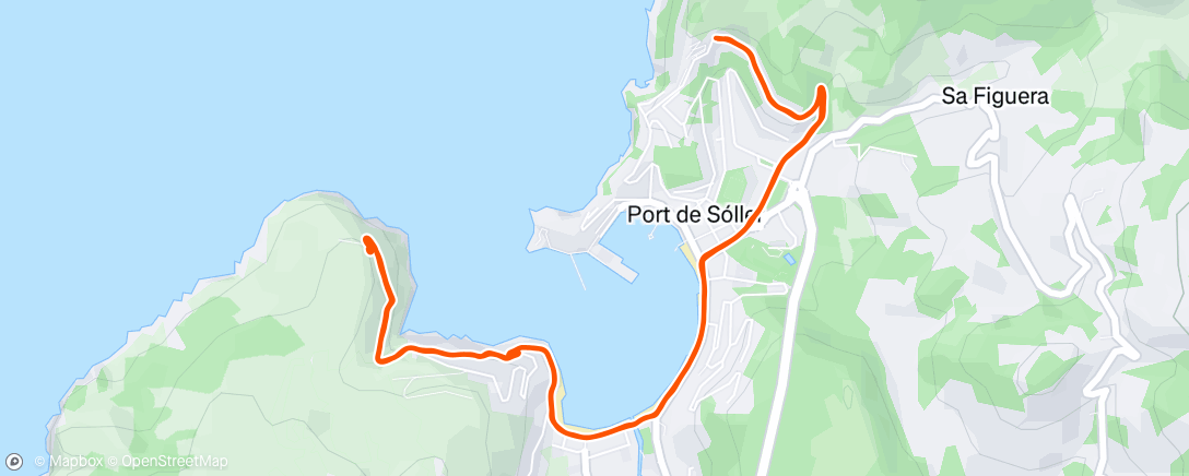 Map of the activity, Mallorca – Adios