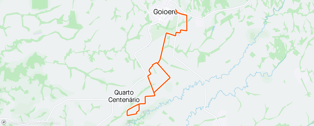 Map of the activity, Parabéns mamães ciclistas 💐🙏🥰🚴‍♀️