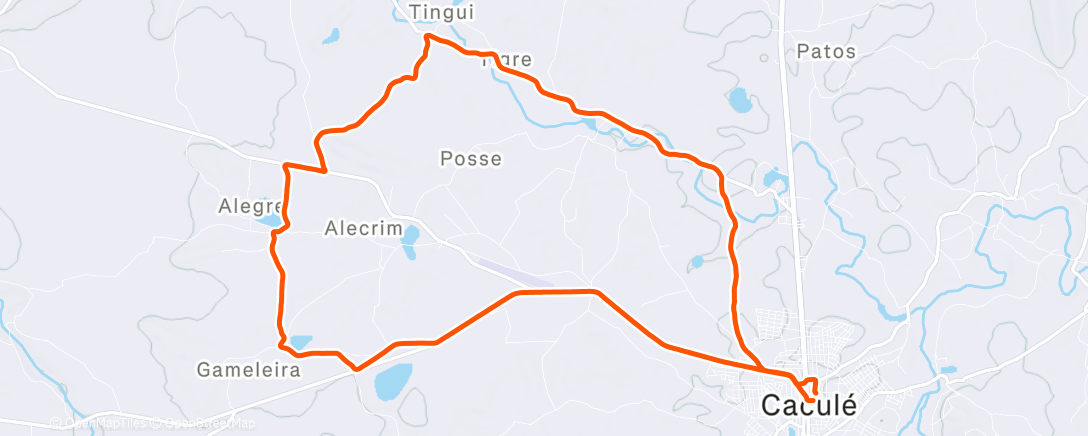 Карта физической активности (Último pedal do ano..
Gratidão meu Deus..
Que venha 2026...)