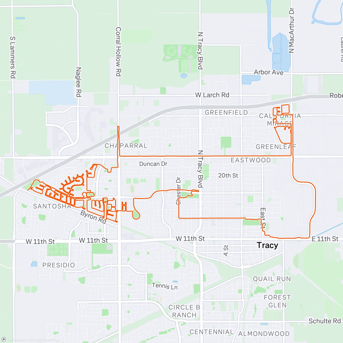 Map of the activity, Suburbia RER 🎅