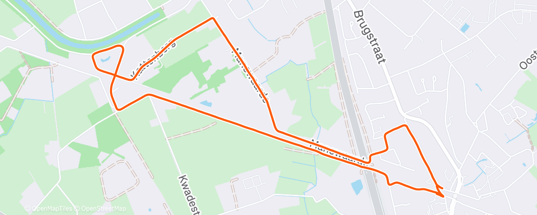 Map of the activity, 6/100