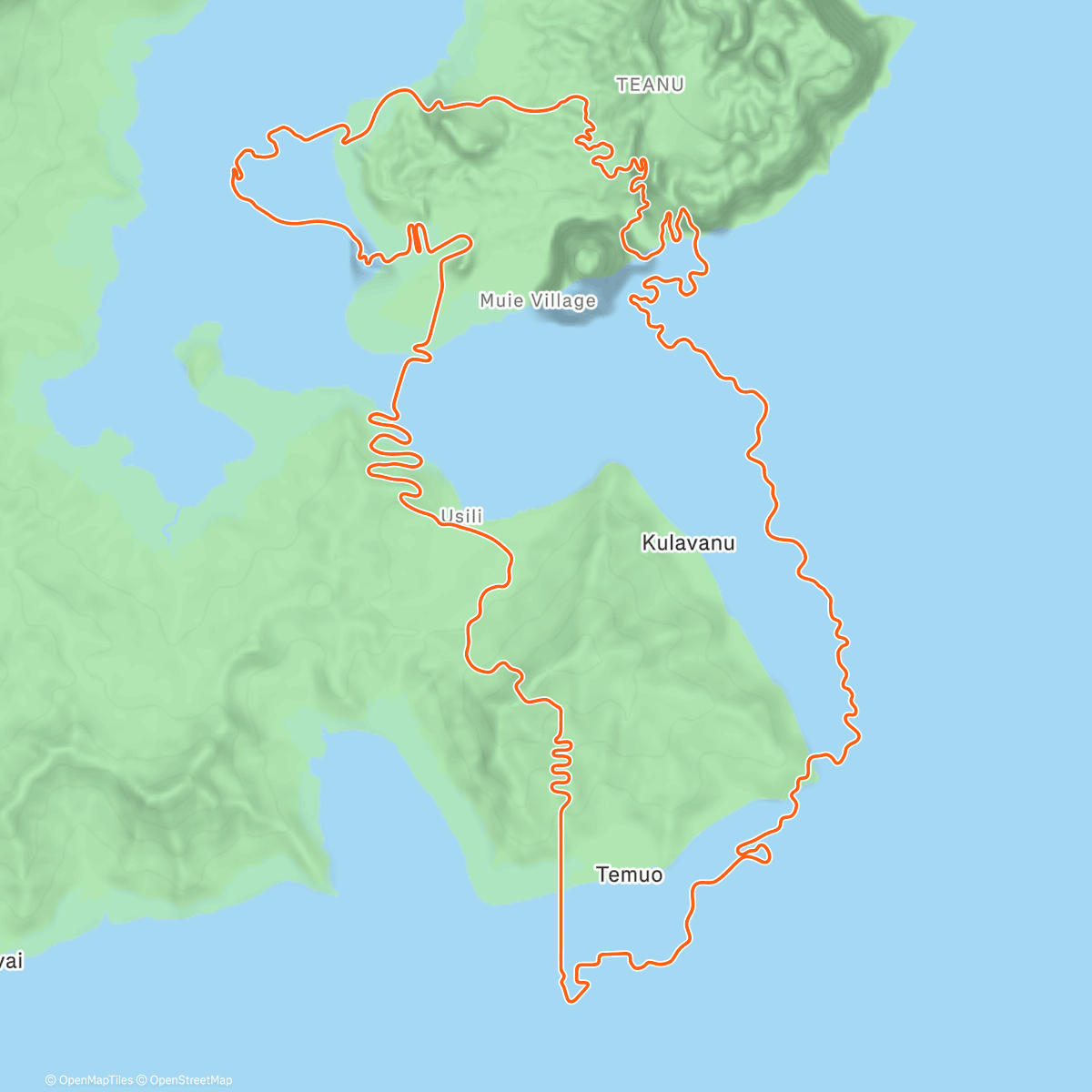 Map of the activity, Zwift - Z2 on Peak Performance in Watopia