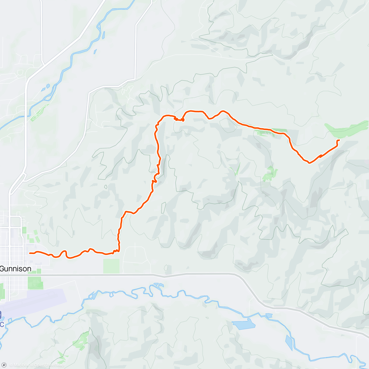 Carte de l'activité To Northwoods Trailwork