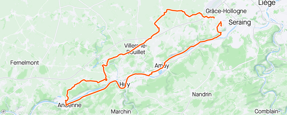 Map of the activity, CCFM  groupe B2.