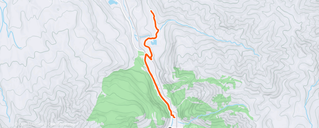Map of the activity, Home for Xmas 🏠🏔️