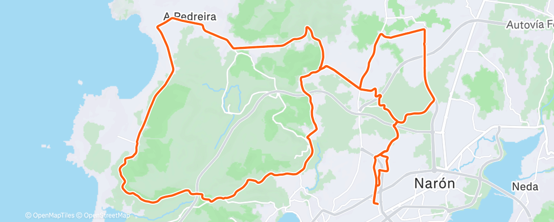 Map of the activity, A playas