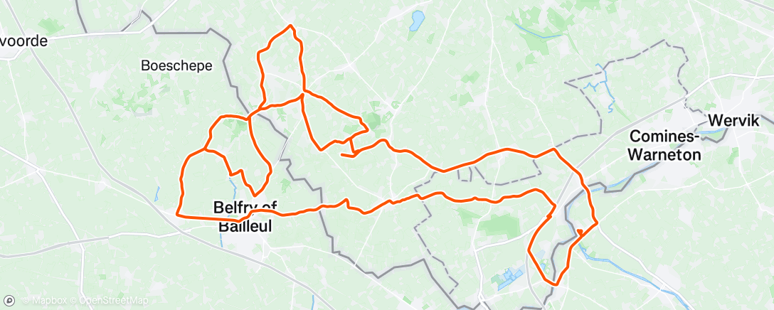 Map of the activity, 4x7x40-20