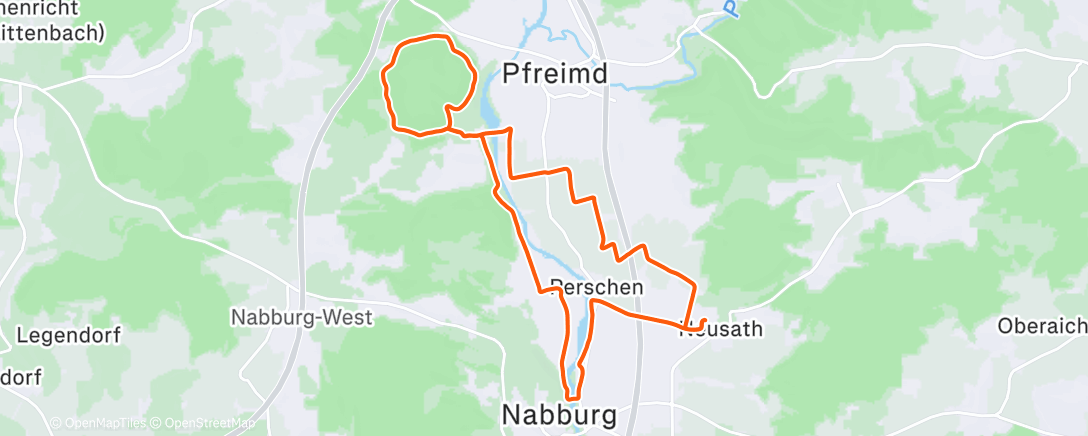 Map of the activity, Windstärke 7. 🥶