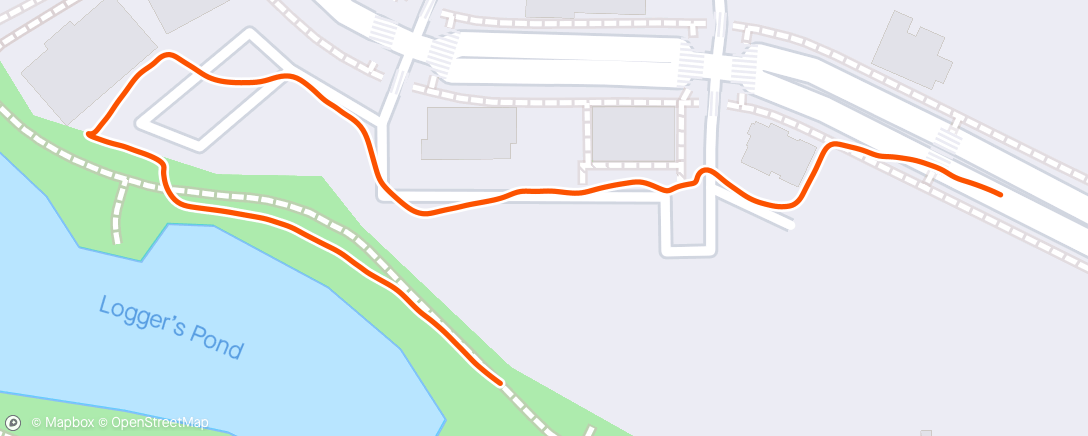Map of the activity, Nieghborhood Walk
