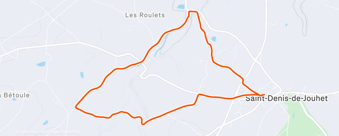 Map of the activity, Une boucle de plus pour accompagner les copains sur les 12 tours.