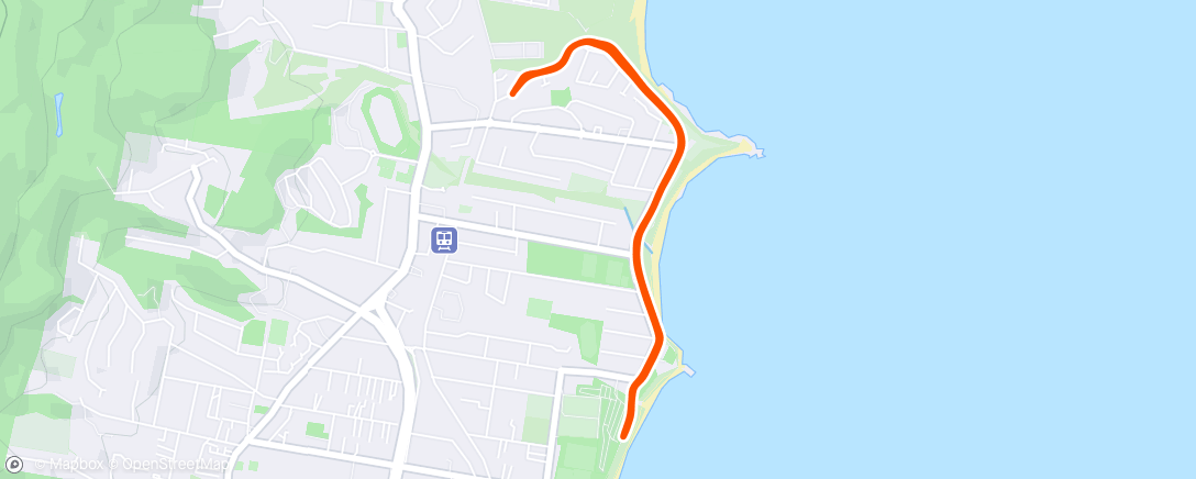 Map of the activity, Local lap