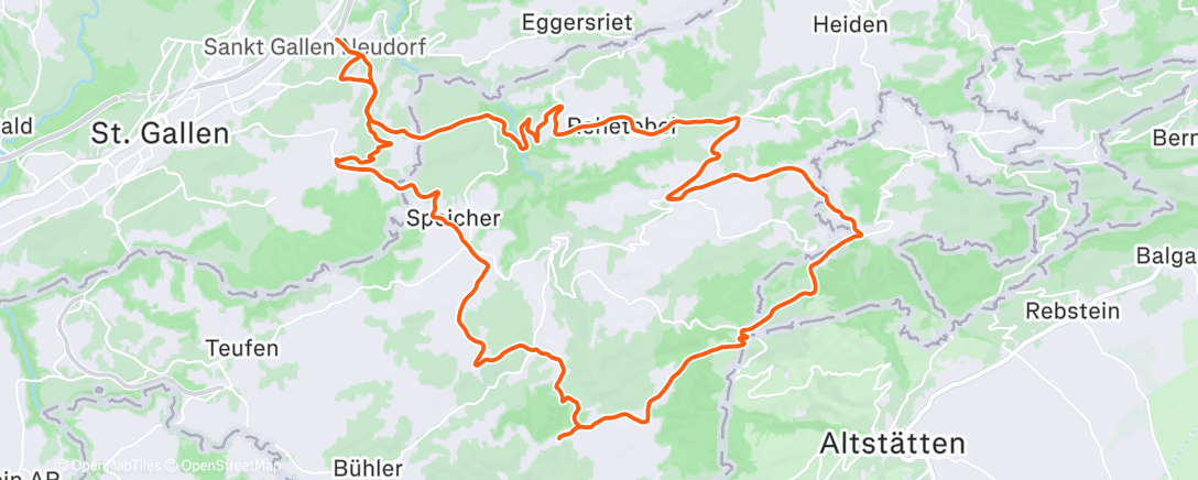 Map of the activity, Ciao Nebelsuppe