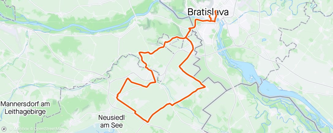Map of the activity, Malebný rakúsky vidiek
