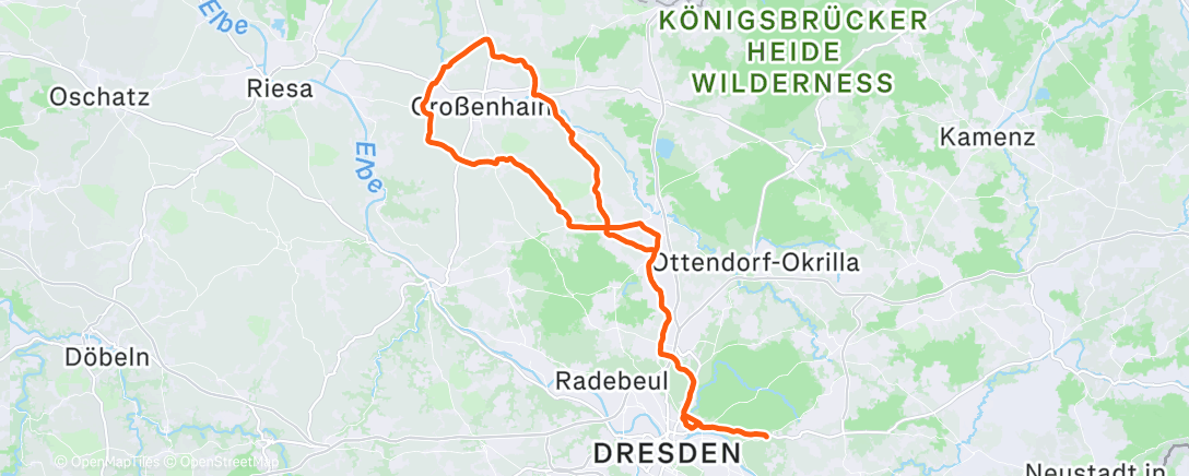 Map of the activity, Spontane Runde mit Andre und Philippo