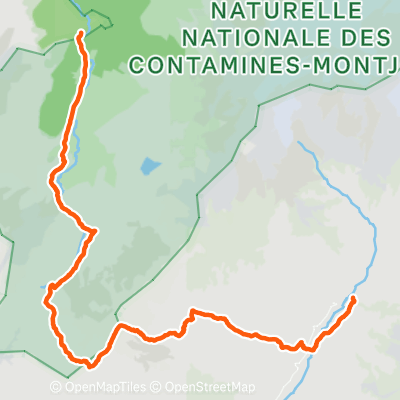 17th start TMB. Day 2 | 14.8 km Running Route on Strava