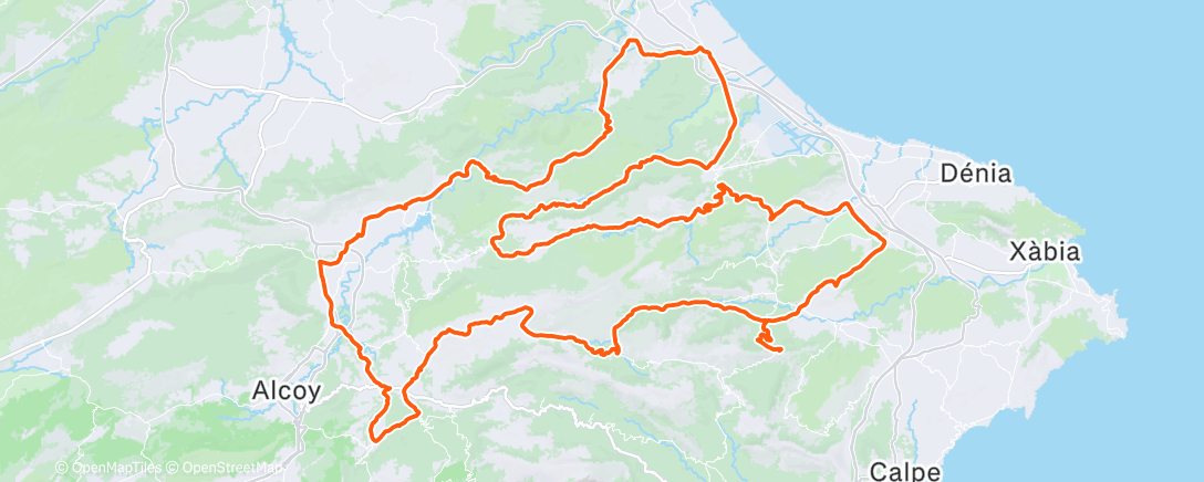 Map of the activity, 7h / endurance 🇪🇸
