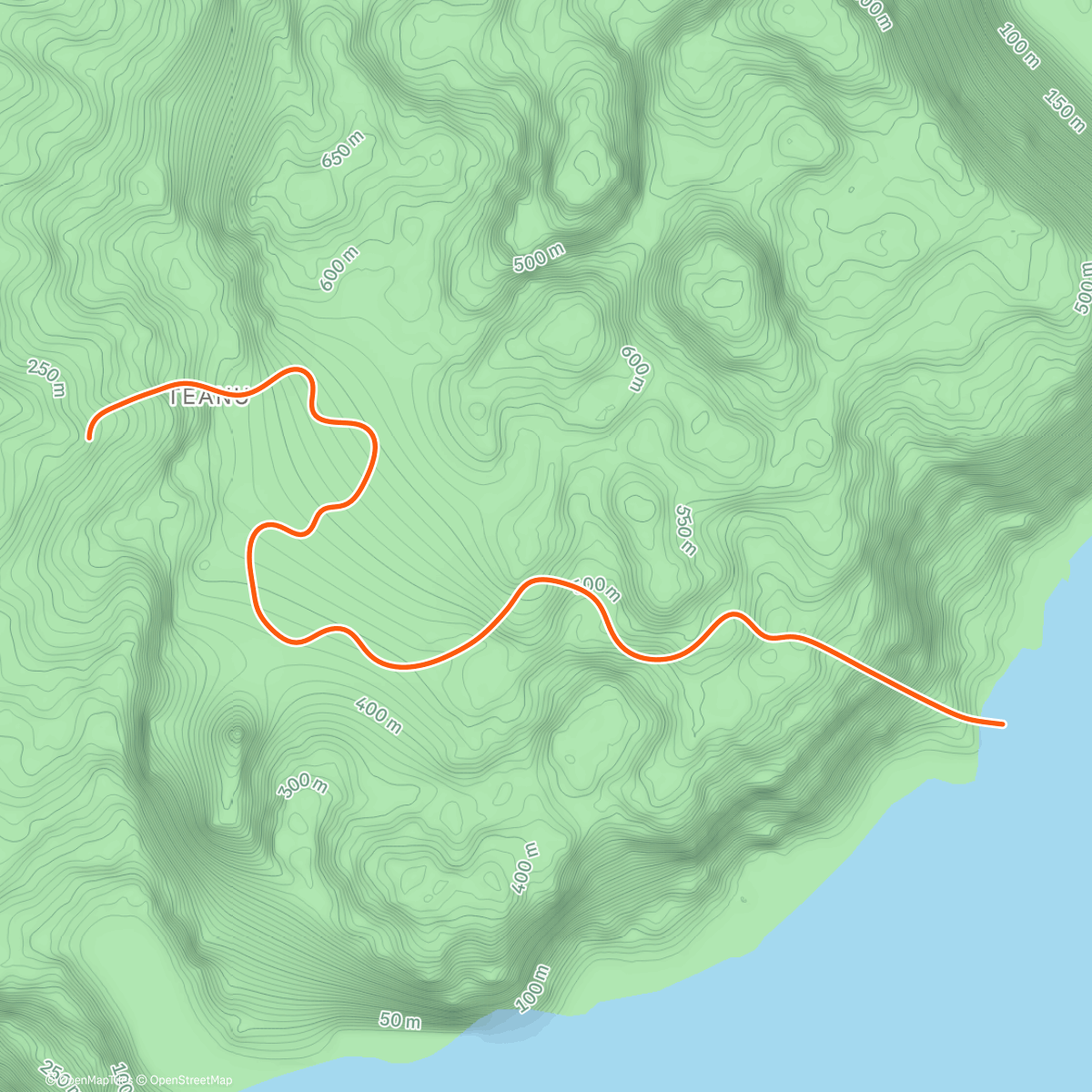 Map of the activity, Zwift - Sand And Sequoias in Watopia