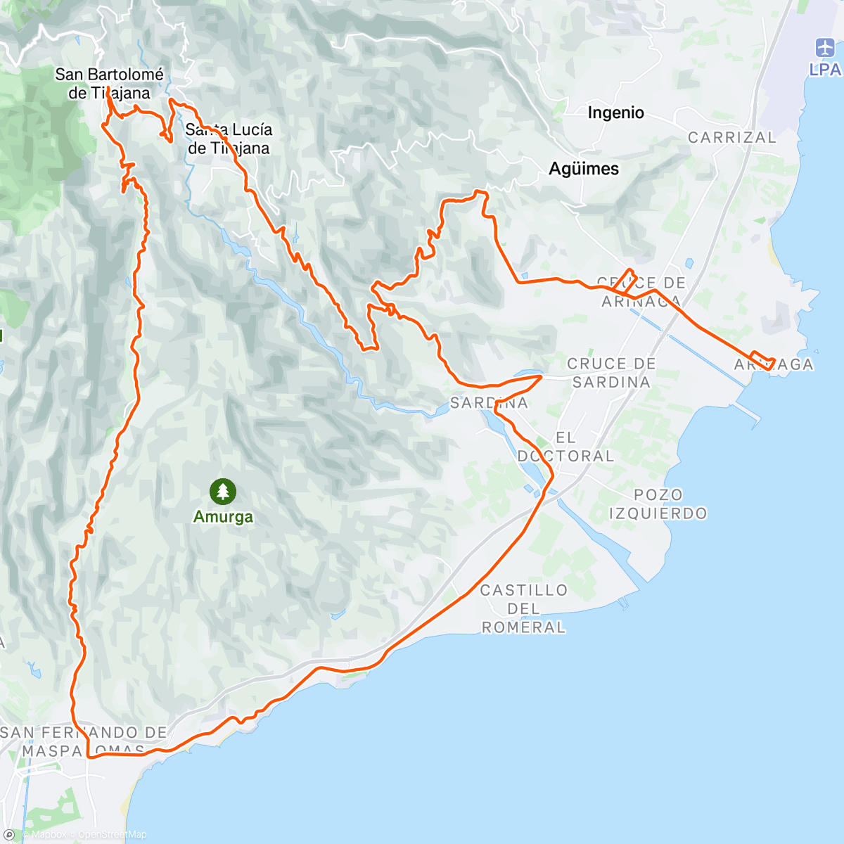 Map of the activity, Unvernunft 🚵‍♂️