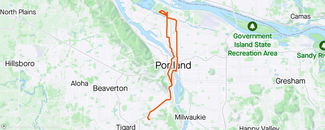 Map of the activity, New Bike Day😃