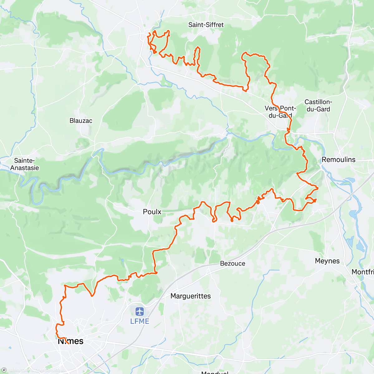 Map of the activity, L’ultra de la Veni-Veci 2024 🏅⛰️