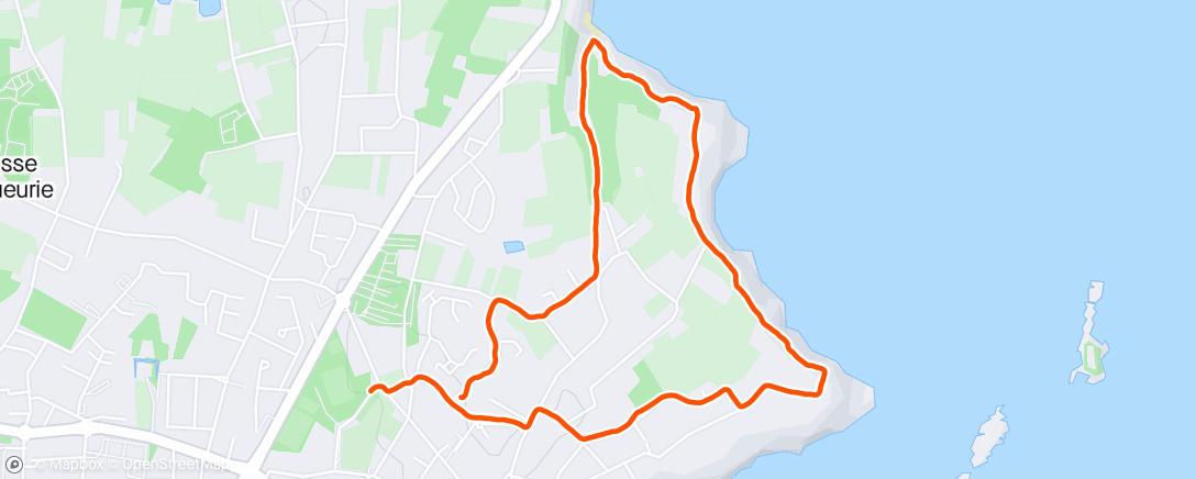 Map of the activity, Marche Cancale