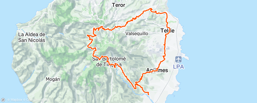Mapa de la actividad (Sortie vélo dans l'après-midi)