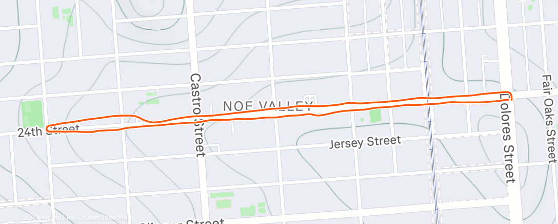 Map of the activity, i should be home by now