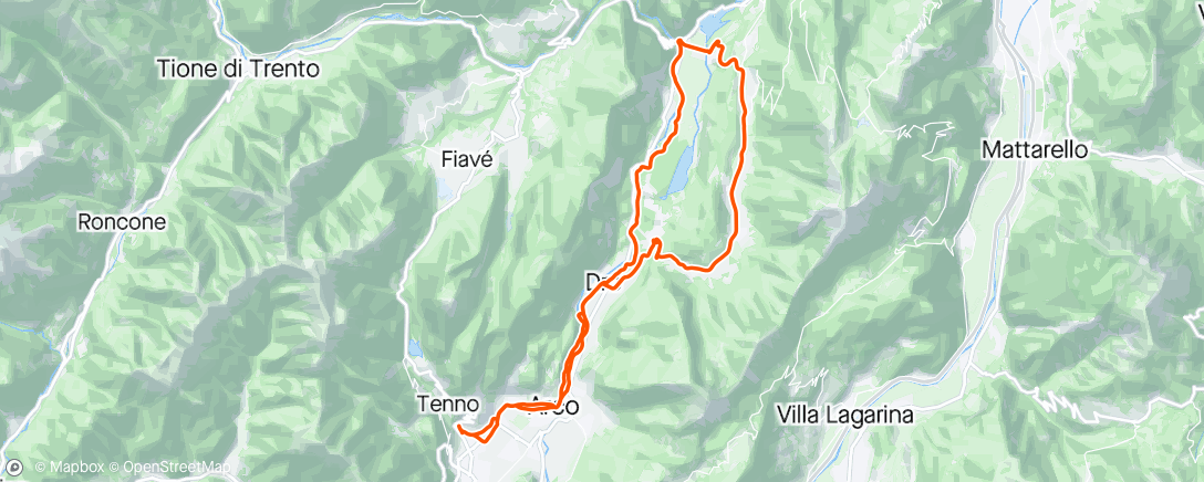 Map of the activity, Giretto
