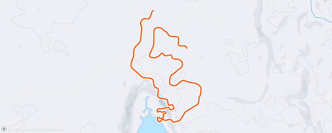 Map of the activity, Zwift - Instant Inferno in Makuri Islands