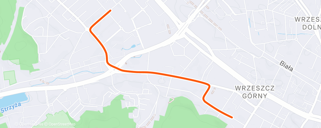 Map of the activity, Afternoon Ride
