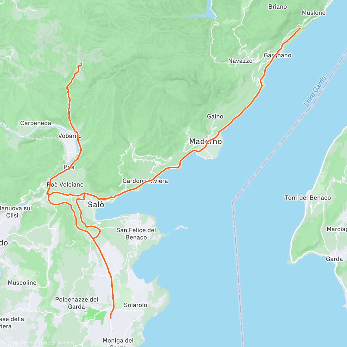Map of the activity, Z2 natalizia ☕️ 🎄 (2H 30’)