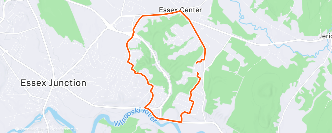 Map of the activity, Snow Run