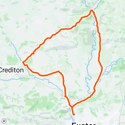 1:46 Bickley - Cadbury Hill - Crediton | 39.5 km Cycling Route on Strava