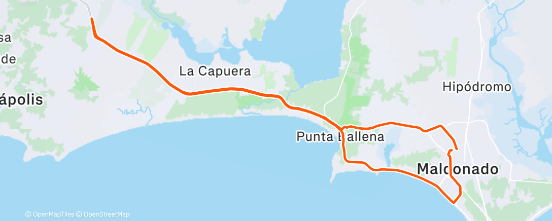 Map of the activity, 2025-12-27Ride