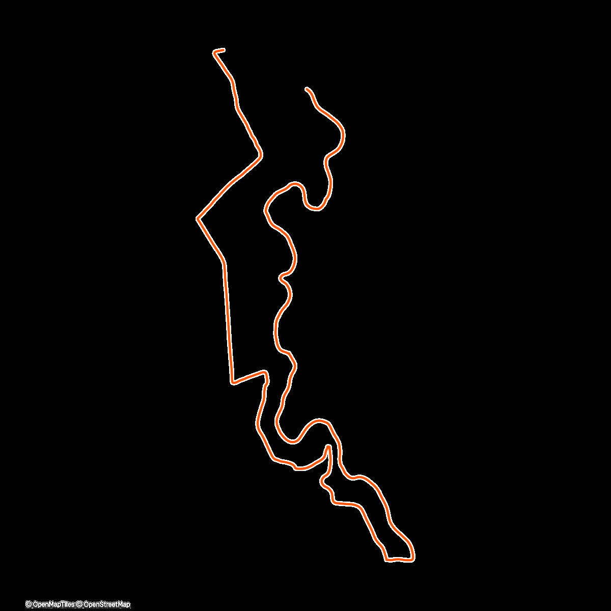 Map of the activity, Spaziergang am Nachmittag