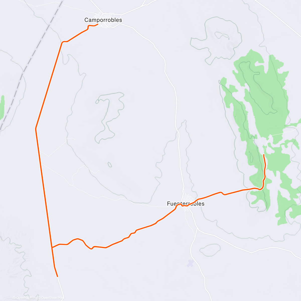Map of the activity, Mejores vistas ⛰️⛰️🌄🌄 que sensaciones el primer día de series de 30"🚴‍♂️🚴‍♂️🚴‍♂️