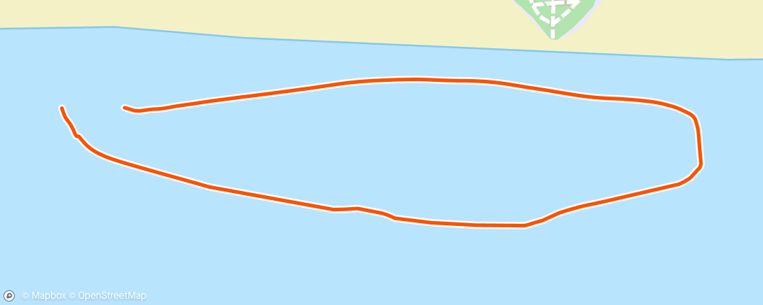 Mapa da atividade, Afternoon Swim