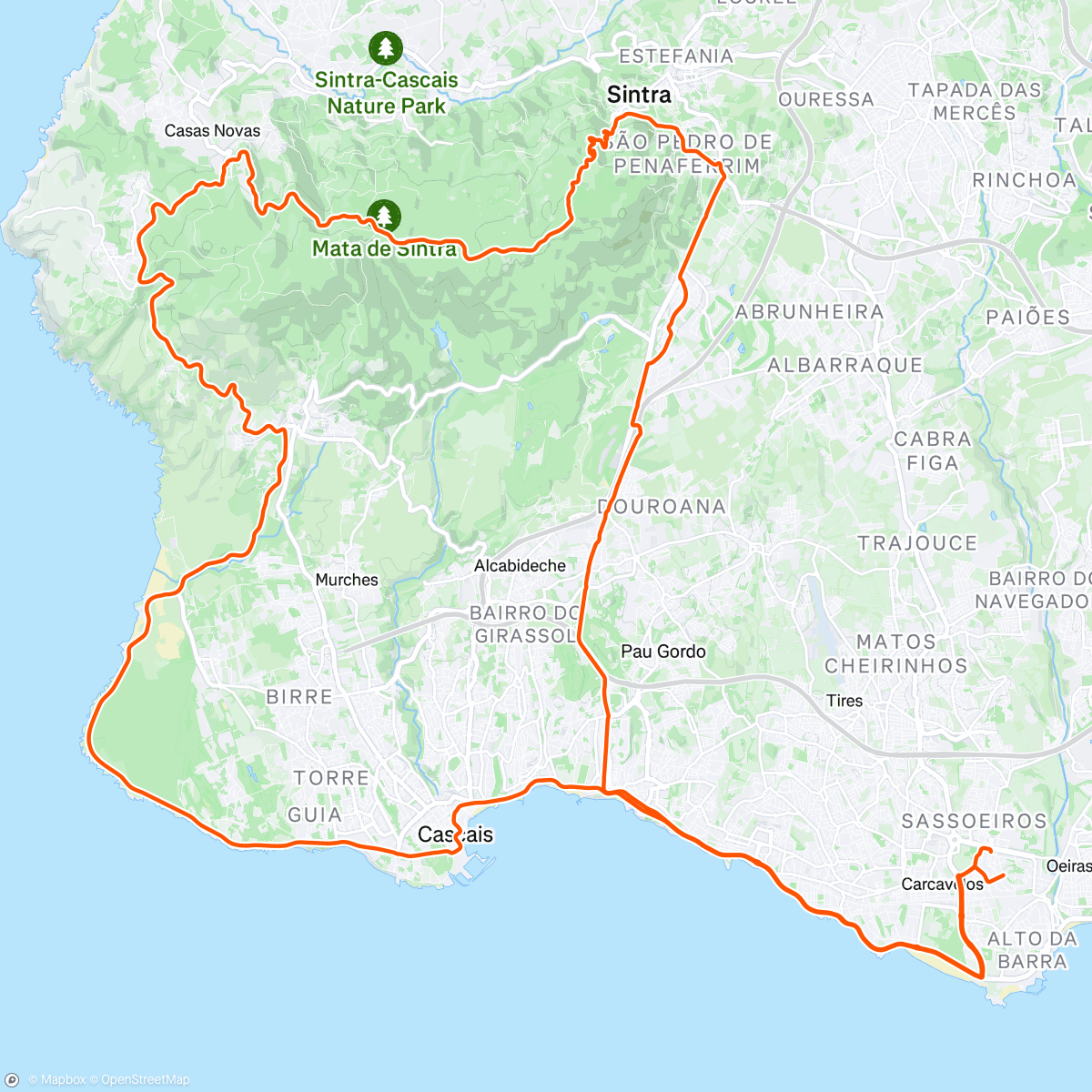 Map of the activity, ☀ Morning Ride