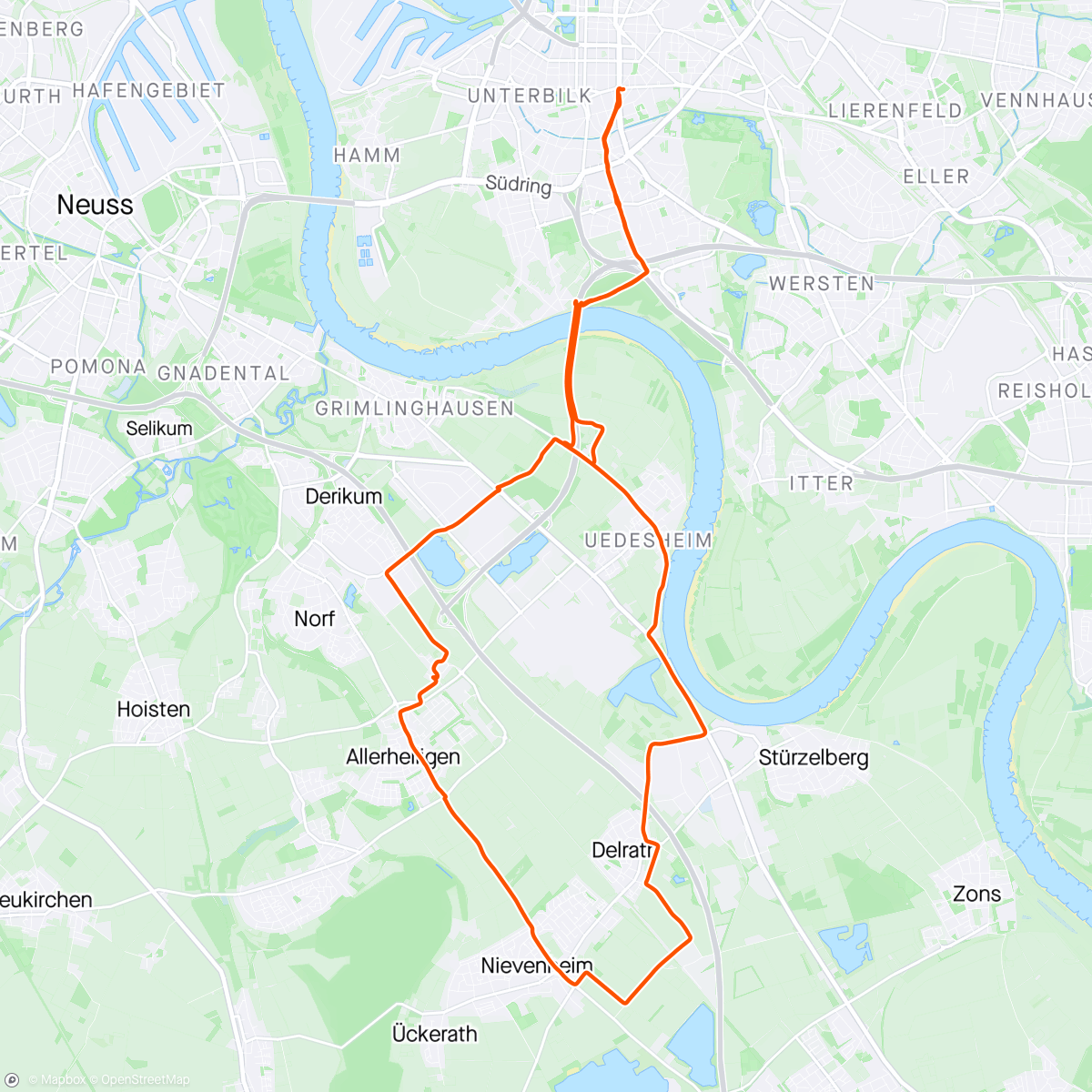 Map of the activity, Zumindest kurz raus