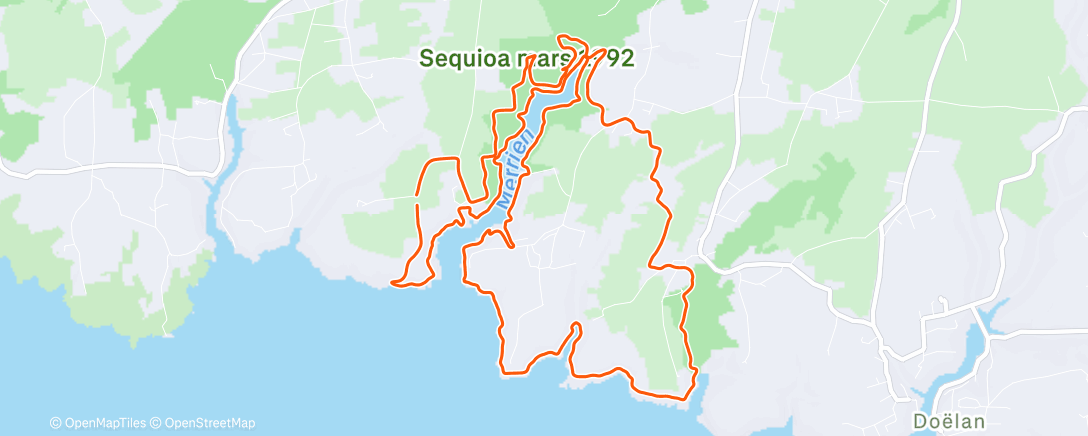 Map of the activity, Sortie de reprise avec CAM 🕺🏼