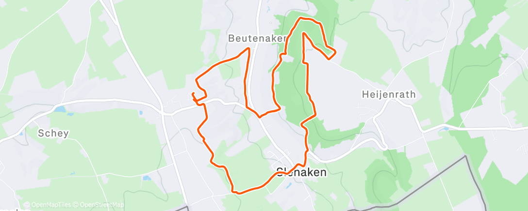 Карта физической активности (Run Gulpen 🇳🇱)