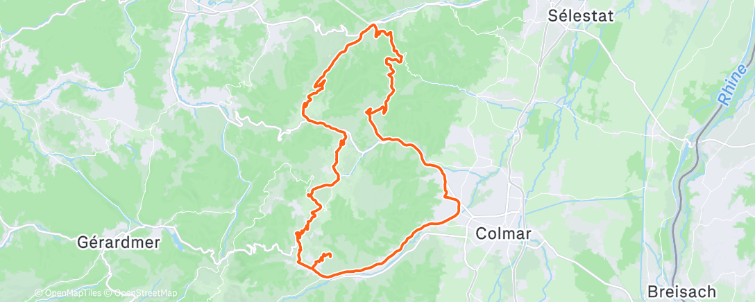 Карта физической активности (les calculs sont pas bons 🥲)