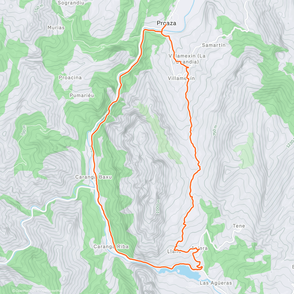 Карта физической активности (Nocturna Aciera)