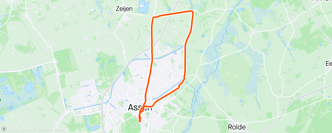 Map of the activity, Werkbezoek III