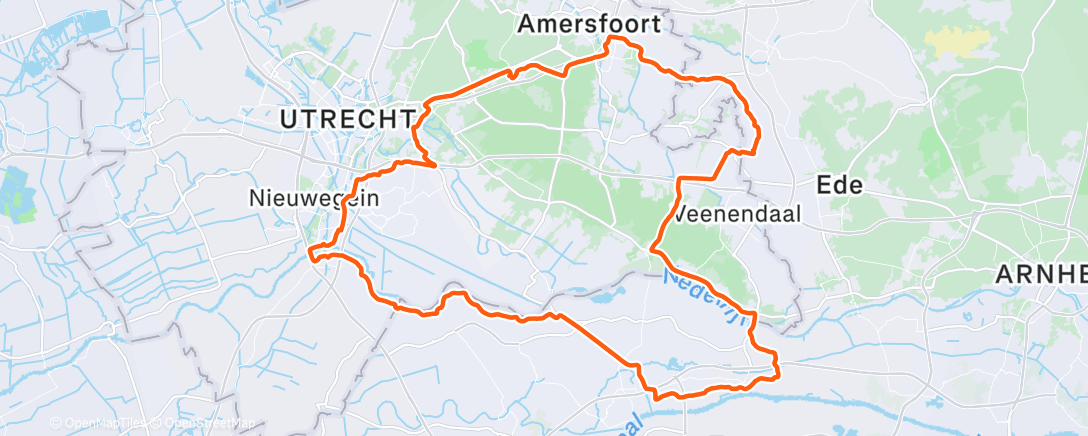 Map of the activity, Ketting strak